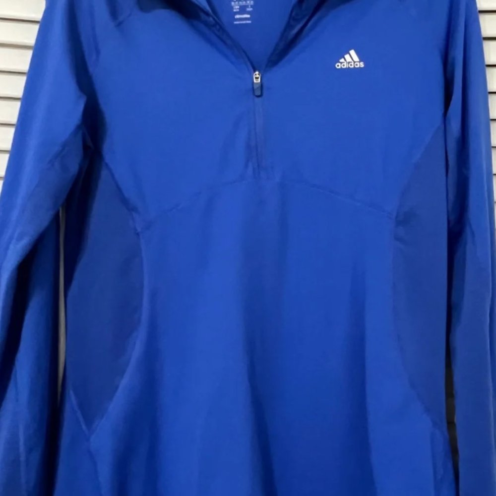 ADIDAS Royal Blue Quarter Zip